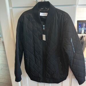 Calvin Klein Black Quilted Jacket